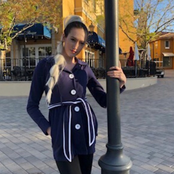 LA Kitty Sailor Sweater With Pockets - Picture 8 of 8